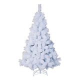 Árvore De Natal Pinheiro Decorativa 1,50mt Branca - Luxo