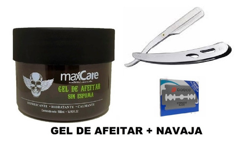 Shaving O Gel De Afeitar + Navaja. Barba, Barbería