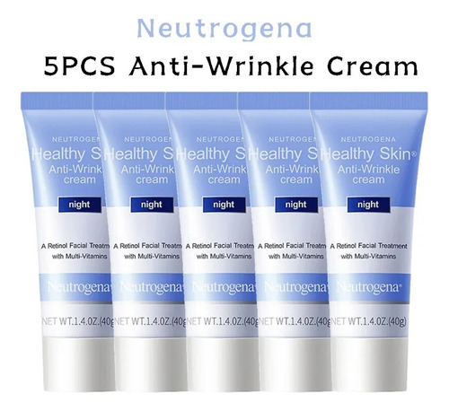 Emulsión Nocturna Con Alcohol Y Retinol Neutrogena Cream 5/1