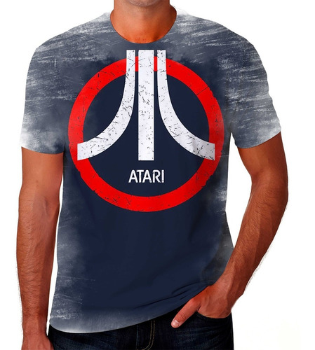 Camiseta Camisa Atari Game Jogo Antigo Sucesso Em Alta 10