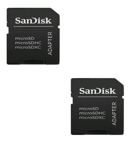 Kit C/10 Adaptador Sd Sandisk Leitor Micro Sd Sdhc Sdxc Note