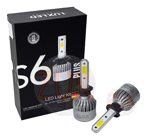 Cree Led Alta O Baja H1 6500k 22000 Lumenes Zuk