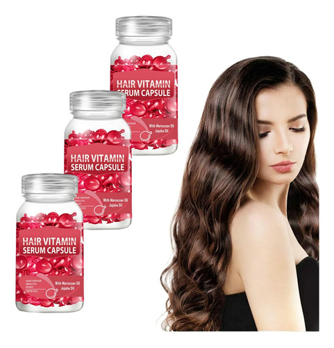 3×cápsula Vitamínica Sevich Smooth Silky Hair Quer Complex D