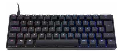 Husky Blizzard 60%, Rgb, Switch Gateron Blue, Abnt2, Preto