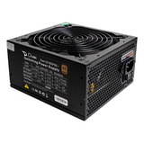 Fonte Duex Dx 500fse+, 500w, 80 Plus Bronze, Com Cabo, Preto