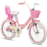 Maggie Bicicleta Para Niñas De 20 Pulgadas, 7, 8, 9, 10, 11,