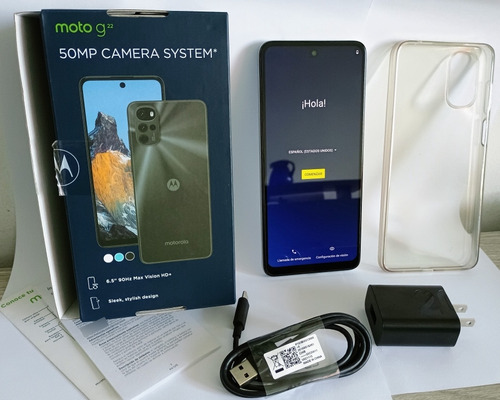 Celular Motorola Moto G22 128gb 4g Con Vidrio Templado