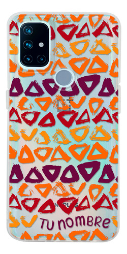 Funda Para Oneplus Tribal Étnico Abstracto Con Tu Nombre