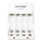 Baterias Beston Aa/aaa Recargable X 4 Pack + Cargador Pila