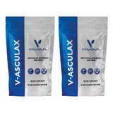 Paq 2 V-asculax Vitalhealth Colesterol Várices Hemorroides