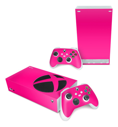 Skin Para Xbox Series S Adesivo - Rosa