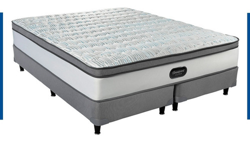 Sommier Colchon Simmons Beautyrest Silver 200 X 160