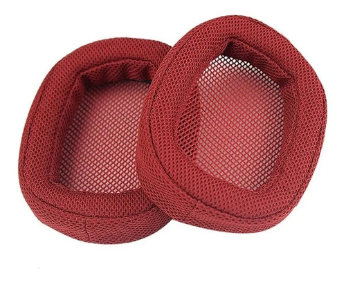 Almohadillas Para Logitech G233 G433 G533 Auriculares Rojo