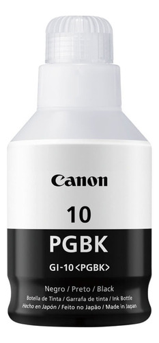 Tinta De Impresora Canon Gi-10 Negra De 170 Ml