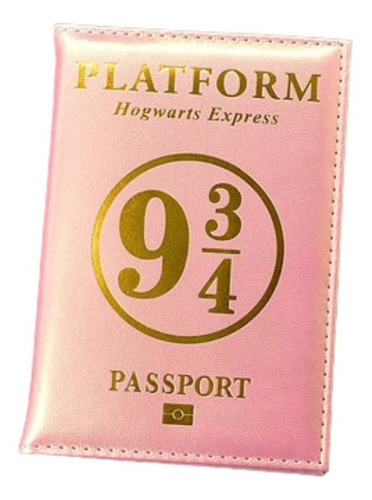 Porta Pasaporte Funda Protectora - Harry Potter - Hogwarts 