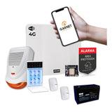 Kit Alarma Casa Wifi 3g Internet Sensor Sirena Exterior