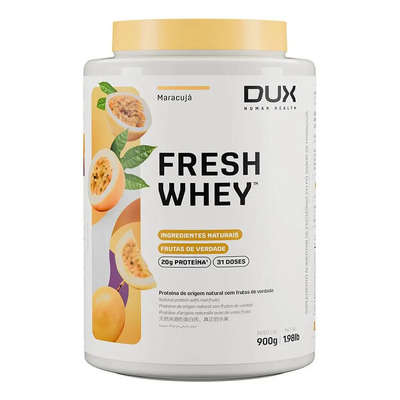 Fresh Whey + Saudável Dux Nutrition 900g - Sabores Sabor Maracujá | Frete grátis