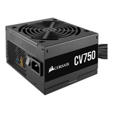 Fuente Pc Corsair Gamer Cv750 750w 80 Plus Bronze Color Negra