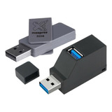 Hub Usb 3portas 1usb 3.0 +2usb 2.0  + Pendrive Maxprint 32gb