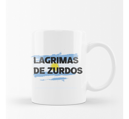 Taza Lagrimas De Zurdos -ceramica