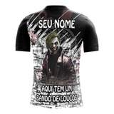 Camisa De Time Poderoso Timão Unissex  Torcida Personalizada