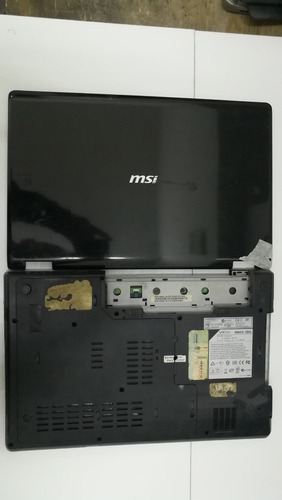 Carcasa Msi Ms-1672 Base + Palm + Back + Bezel 