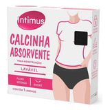 Calcinha Absorvente Intimus Short Lavável Fl Intenso M 1 Un