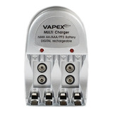 Cargador Multiple Pilas Aa Aaa Baterias 9v - Vapex - Vte200