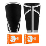 Kit Joelheira Neoprene 7mm E Munhequeira Anti Suor Skyhill