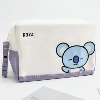 Bolsa Lapicera Kawaii Bt21 Plumas Anime Maquillaje Regalo | Meses sin interés