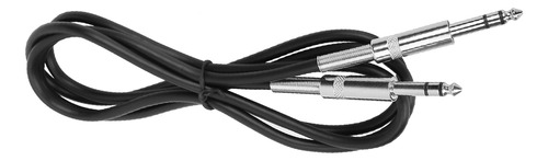 Cable De Audio De Doble Pista Para Guitarra Eléctrica De 6,3