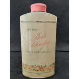 Talco Perfumado Rosa Silvestre Avon Antigo Cheio 