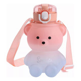 Botella De Agua Diseño Kawaii Cantimplora Portatil Infantil