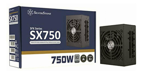 Silverstone Sx750 Platinum, 750w Sfx Totalmente Modular 80