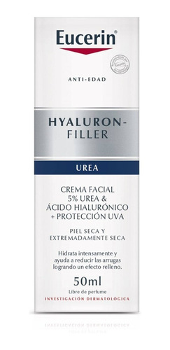 Crema Facial Anti-edad 5%urea | Eucerin Hyaluron Filler 50ml