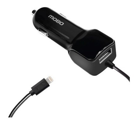 Cargador De Auto Para iPhone Mobo Carga Rápida Con Usb