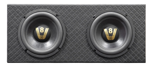  Caixa Grave 2 Subwoofer 8 Polegadas 400w Rms Gravão Slim