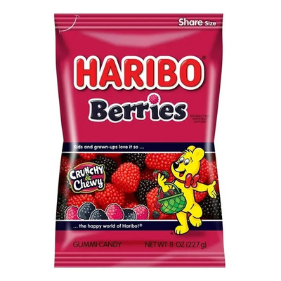 Gomitas Haribo Berries 8oz (227 G | Envío gratis