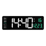 Reloj De Pared Digital Decorativo Led Pantalla Grande