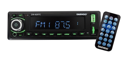 Autoestereo Daewoo Bluetooth Usb Micro Sd Fm Dw6207c /e 