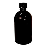 1 Frascos Pet Âmbar 500ml + Tampa Gpp