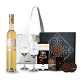 Box Rutini Vin Doux Copas Transparentes Chocolates Kit Set