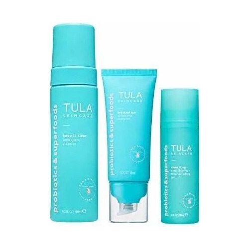 Tula Kit Facial Limpieza Acné