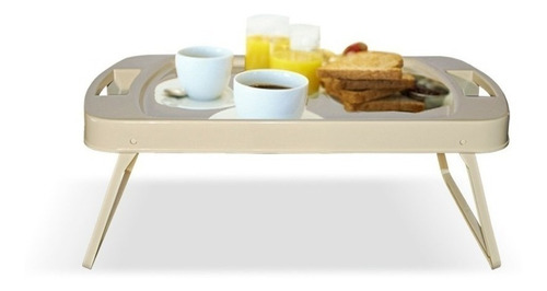 Kit  X 3 Bandeja De Cama Desayuno Plegable Con Patas Y Manijas Colombraro