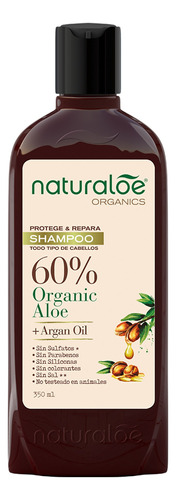 Shampoo Naturaloe Argán Oil 350ml