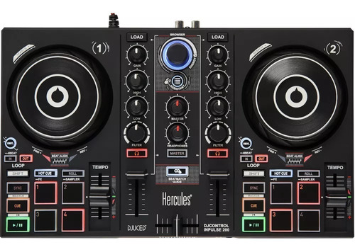 Controlador Dj Hercules Djcontrol Inpulse 200 