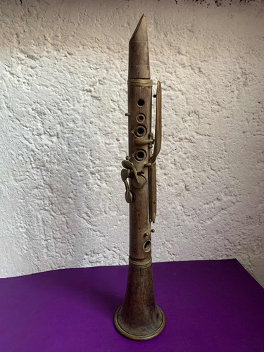 Sn Clarinete Instrumento Musical Decoración Restauración