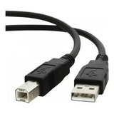 Cabo Usb 5 Metros Para Impressora Exbom 5m Hp Epson Xerox