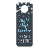 Noche Trabajador Do Not Disturb De Cambio De Plastico Tirad