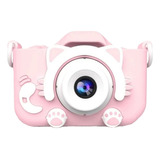 Câmera Fotográfica Digital Infantil Recarregável Com Alça